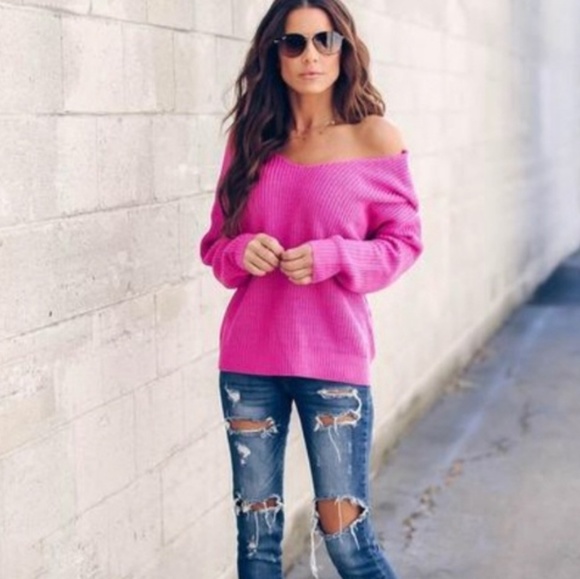 Vici Sweaters - Vici Just in Case Tie Sweater